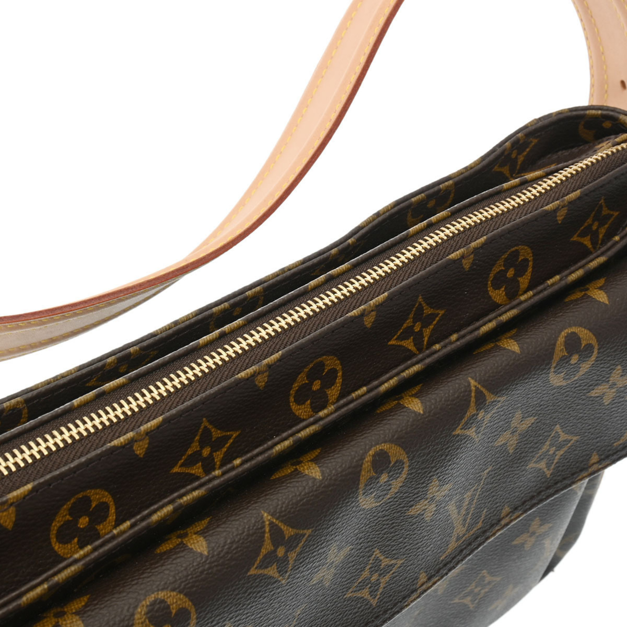 LOUIS VUITTON Louis Vuitton Monogram Vivacite GM Brown M51163 Women's Canvas Handbag