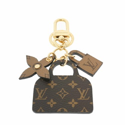 LOUIS VUITTON Louis Vuitton Monogram Illustre Back to School Brown M01309 Unisex Canvas Keychain