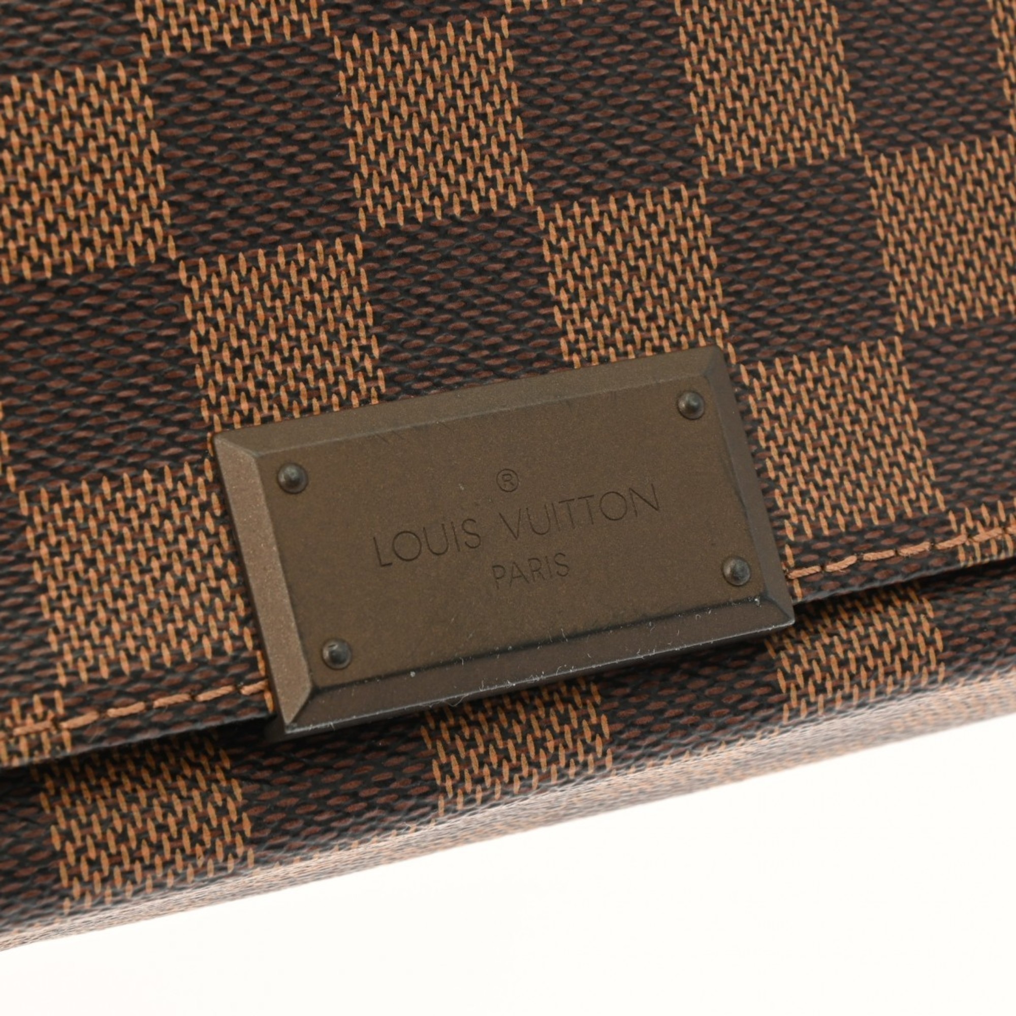 LOUIS VUITTON Louis Vuitton Monogram District MM Brown N41212 Men's Canvas Shoulder Bag