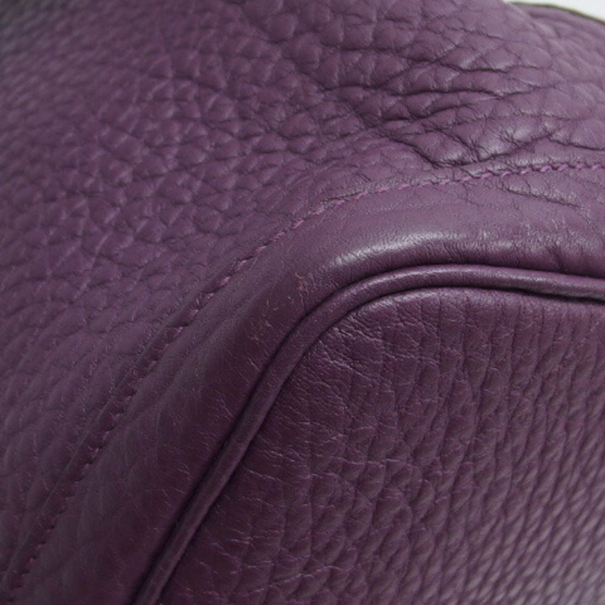 Hermes Garden PM Tote Bag Negonda Cassis (Purple)