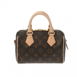 LOUIS VUITTON Louis Vuitton Monogram Speedy Bandouliere 20 Brown M46234 Women's Canvas Handbag