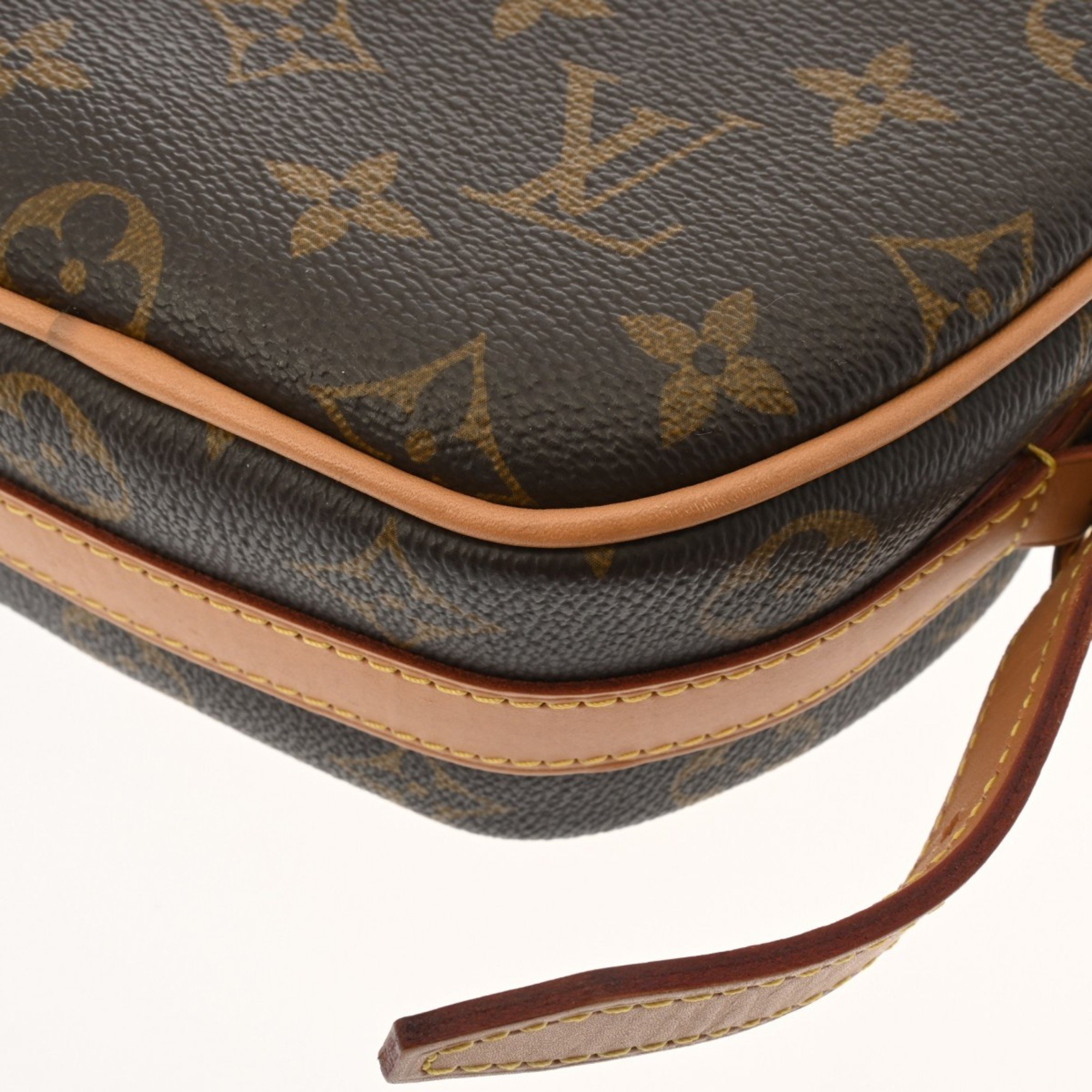 LOUIS VUITTON Louis Vuitton Monogram Boite Chapeau Souple Brown M45578 Women's Canvas Shoulder Bag