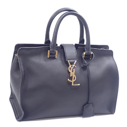 Saint Laurent handbag Baby Cabas for women, black, leather