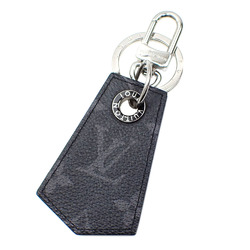Louis Vuitton Bag Charm Monogram Eclipse Key Holder Anchape Men's MP1795 Black