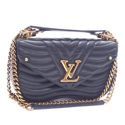 Louis Vuitton Shoulder Bag New Wave Chain MM Women's M51498 Noir Black Hand
