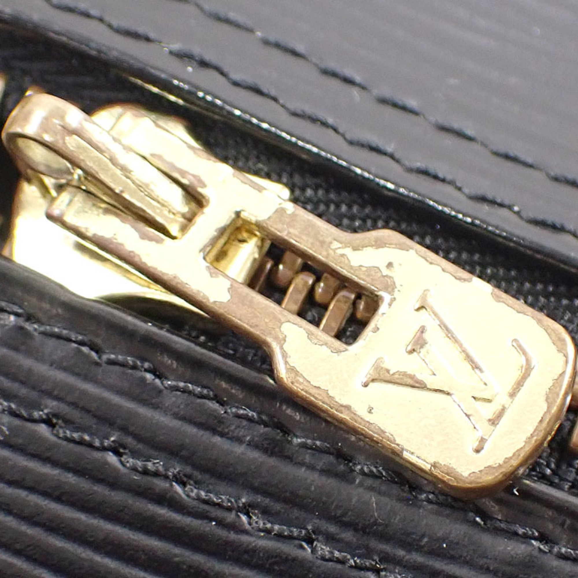 Louis Vuitton Boston Bag Epi Keepall 50 M42962 Noir Black Handbag for Women and Men