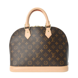 LOUIS VUITTON Louis Vuitton Monogram Alma Brown M51130 Women's Canvas Handbag