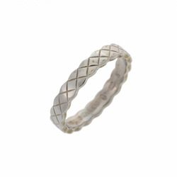 CHANEL Coco Crush Ring #56 Size 17 Women's K18 White Gold