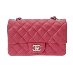 CHANEL Chanel Matelasse Chain Shoulder 20cm Pink - Women's Lambskin Bag