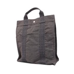 Hermes Backpack Air Line Ad MM Canvas Grey Women's