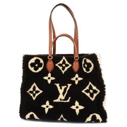Louis Vuitton Handbag Monogram Teddy On The Go GM M55420 Brown Women's