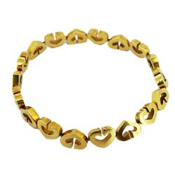 Cartier C Heart Bracelet K18YG Yellow Gold Women's