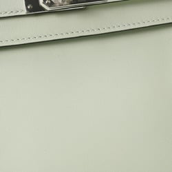 HERMES Kelly 25 Inner Stitching Vert Fizz Palladium Hardware - U Stamp (Around 2022) Women's Swift Handbag