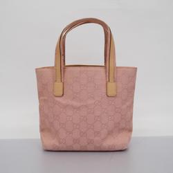 Gucci Handbag GG Canvas 002 1079 Pink Beige Women's