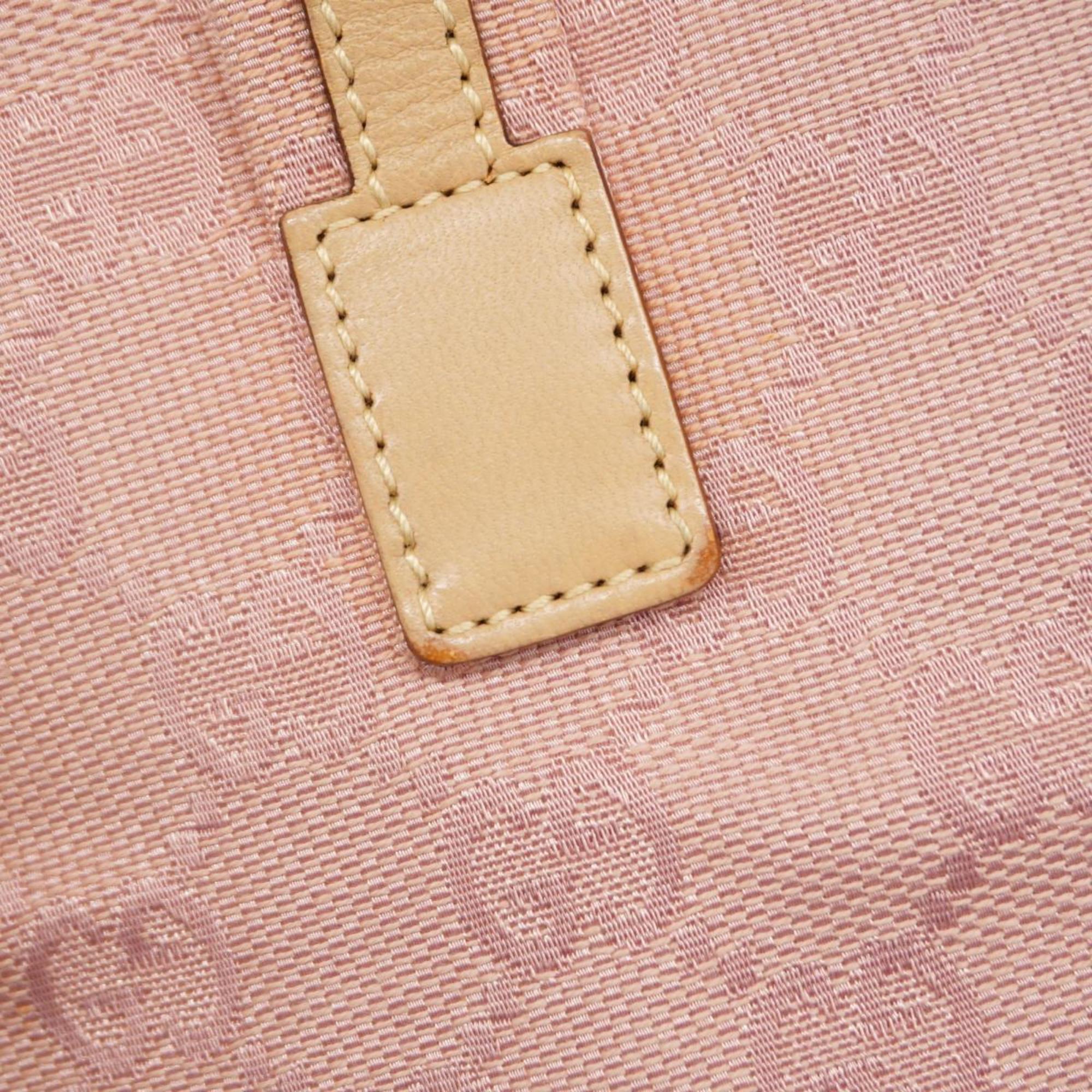 Gucci Handbag GG Canvas 002 1079 Pink Beige Women's