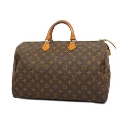 Louis Vuitton Handbag Monogram Speedy 40 M41006 Brown Ladies