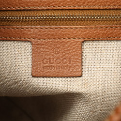 Gucci 257026 Women's Leather Shoulder Bag Brown
