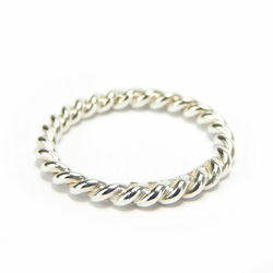 Tiffany Ring, Twist Sterling Silver, Silver AG925, Approx. Women's, TIFFANY&Co.