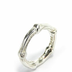 Tiffany & Co. Bamboo Ring, 925 Silver, Approx. 5.9g, Japanese Size, Women's, TIFFANY