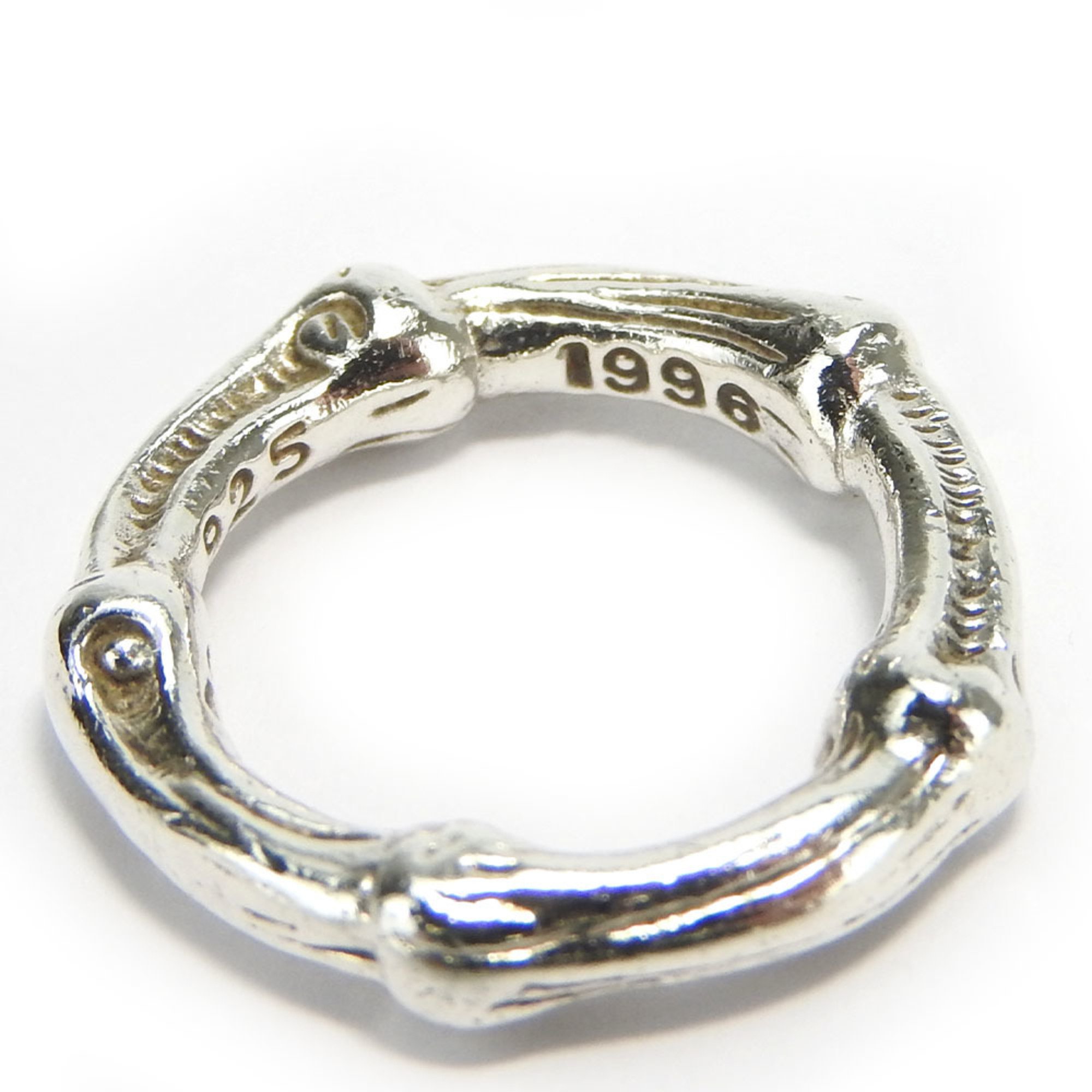 Tiffany & Co. Bamboo Ring, 925 Silver, Approx. 4.5g, Women's, TIFFANY