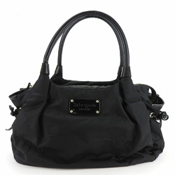 Kate Spade Tote Bag PXRU0019 Nylon Leather Black Women's