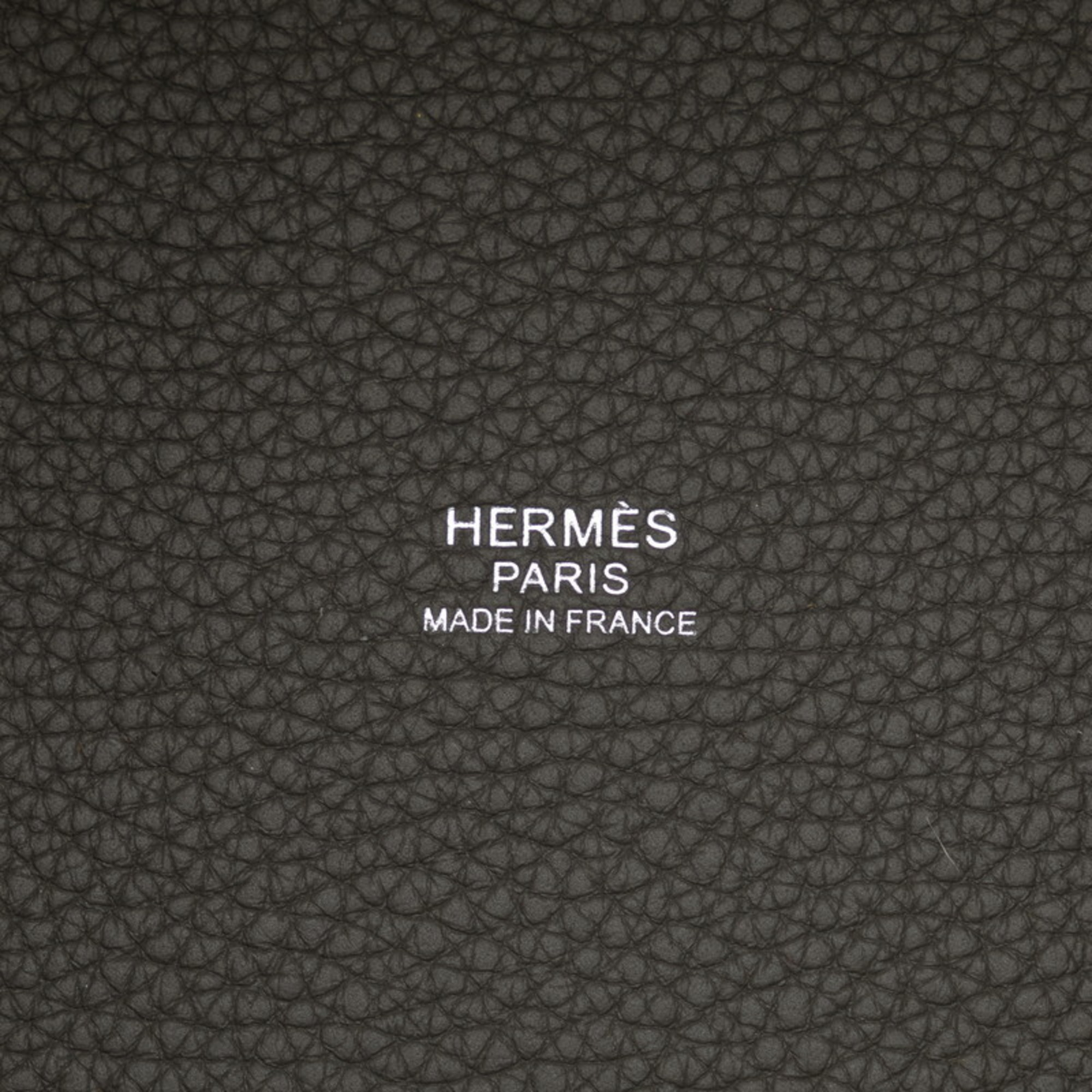 Hermes Picotin Lock Handbag Grimeyer Grey Taurillon Clemence Women's HERMES