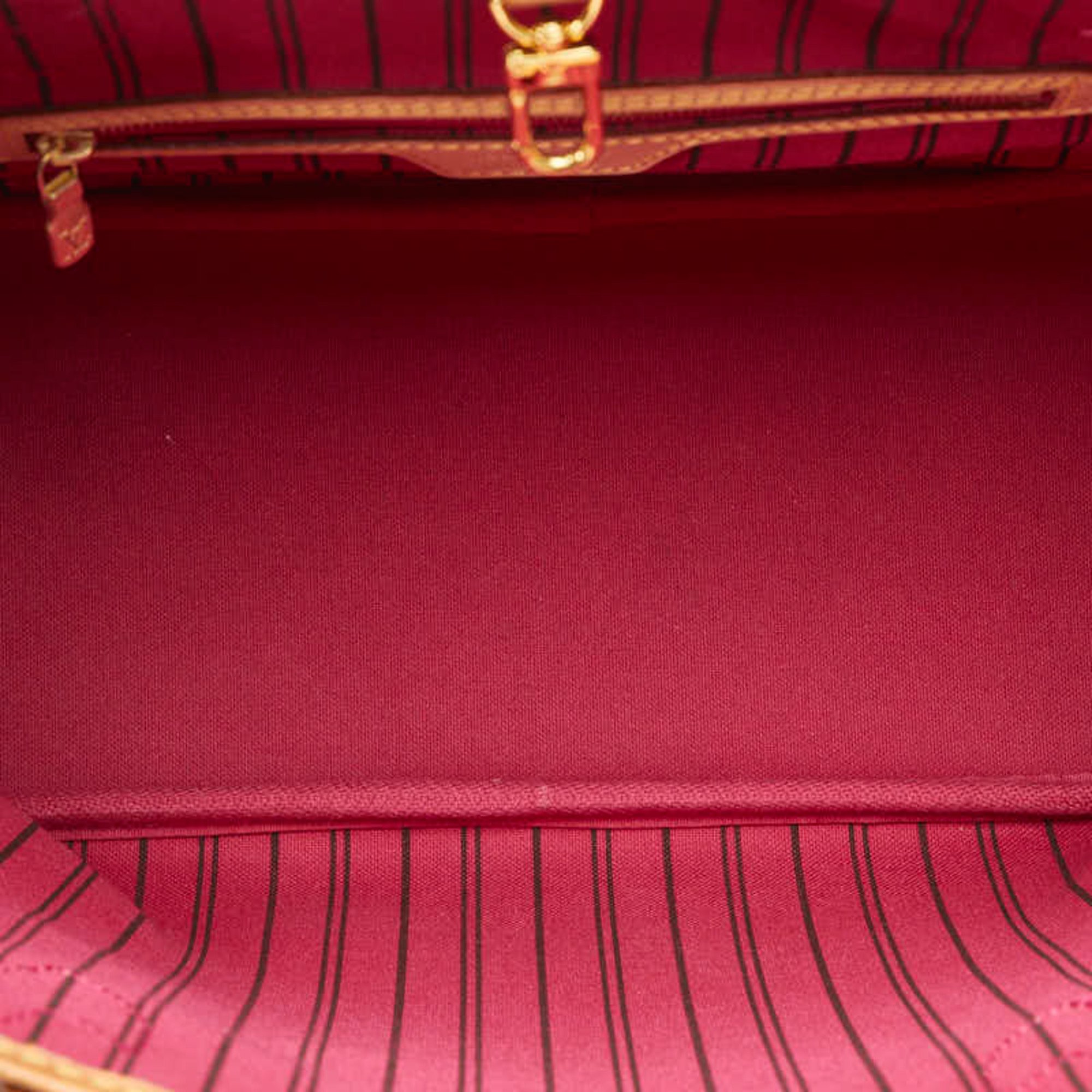 Louis Vuitton Monogram Neverfull PM Handbag Tote Bag M41245 Brown PVC Leather Women's LOUIS VUITTON