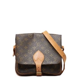 Louis Vuitton Monogram Cartes Cher 22 Shoulder Bag M51253 Brown PVC Leather Women's LOUIS VUITTON