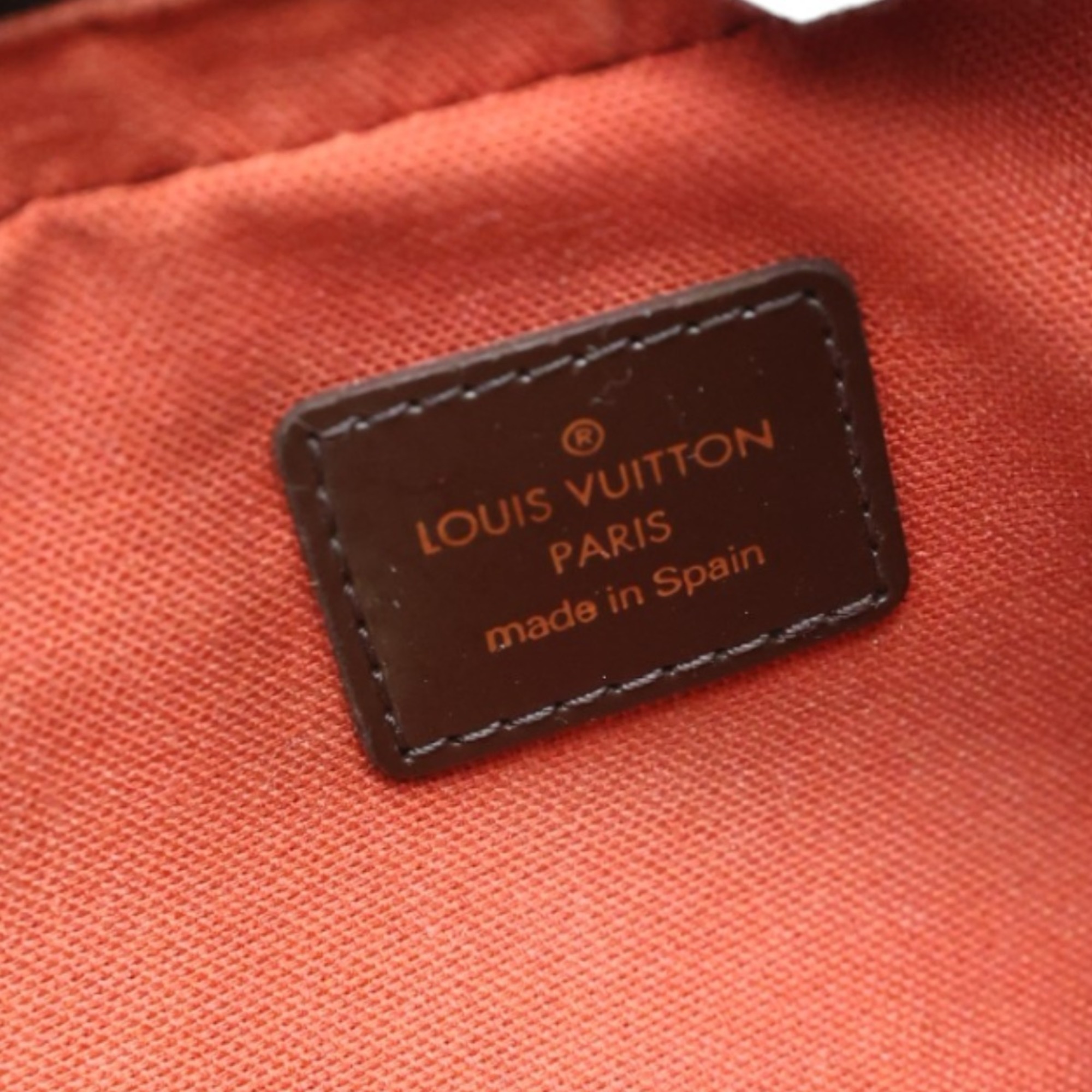 Louis Vuitton LOUIS VUITTON Body Bag Waist Pouch Damier Geronimos Canvas N51994 Brown