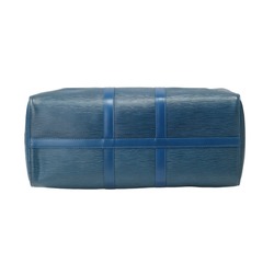 Louis Vuitton Boston Bag Epi Keepall 45 Leather M42975 Toledo Blue