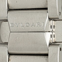 BVLGARI Ergon Watch EG35S Automatic Black Dial Stainless Steel Men's