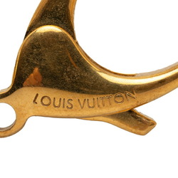 Louis Vuitton Porte Cle Chene Grullo Charm M62226 Gold Multicolor Metal Enamel Women's LOUIS VUITTON