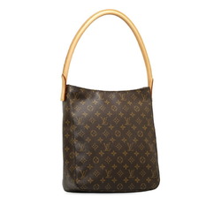 Louis Vuitton Monogram Looping GM Shoulder Bag Handbag M51145 Brown PVC Leather Women's LOUIS VUITTON