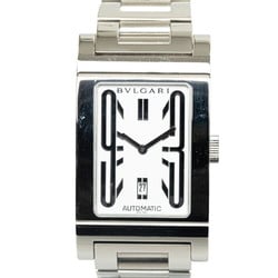 Rettangolo Watch RT45S Automatic White Dial Stainless Steel Men's
