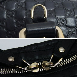 Gucci Micro Guccissima Handbag Shoulder Bag Black