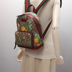 Gucci GG Supreme Tian Small Backpack Beige Red 427042
