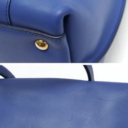 Salvatore Ferragamo Gancini handbag in blue and purple
