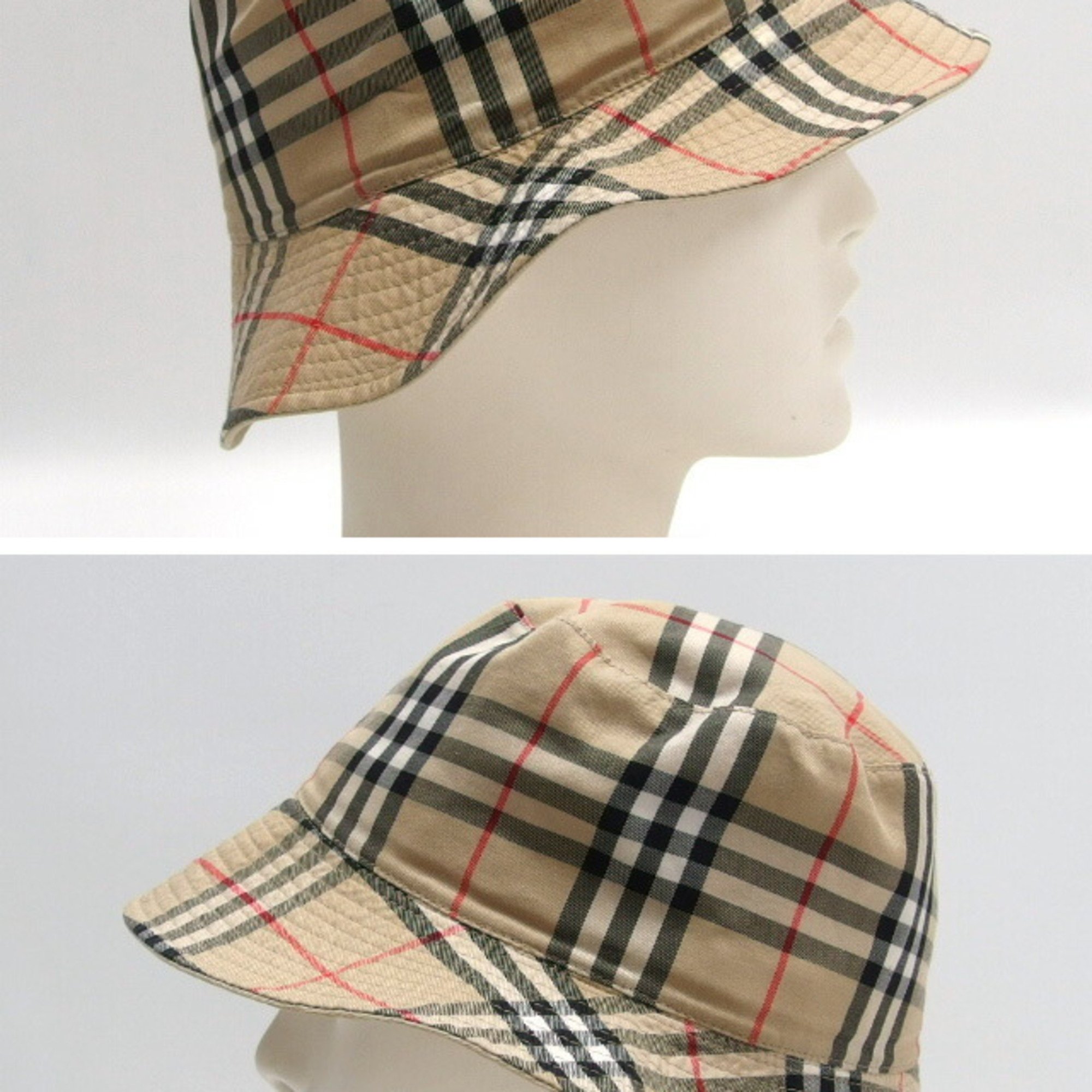 Burberry reversible bucket hat Nova check/