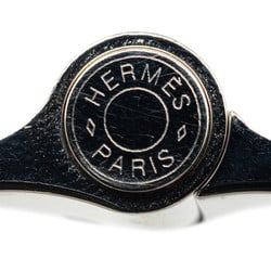 Hermes Bangle Silver Multicolor Metal Enamel Women's HERMES