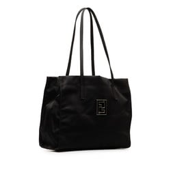 FENDI handbag tote bag black nylon women's