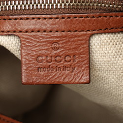Gucci Shoulder Bag 282344 Brown Leather Women's GUCCI