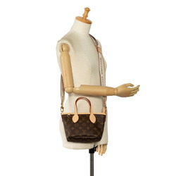 Louis Vuitton Monogram Neverfull BB Handbag Shoulder Bag M46705 Brown PVC Leather Women's LOUIS VUITTON