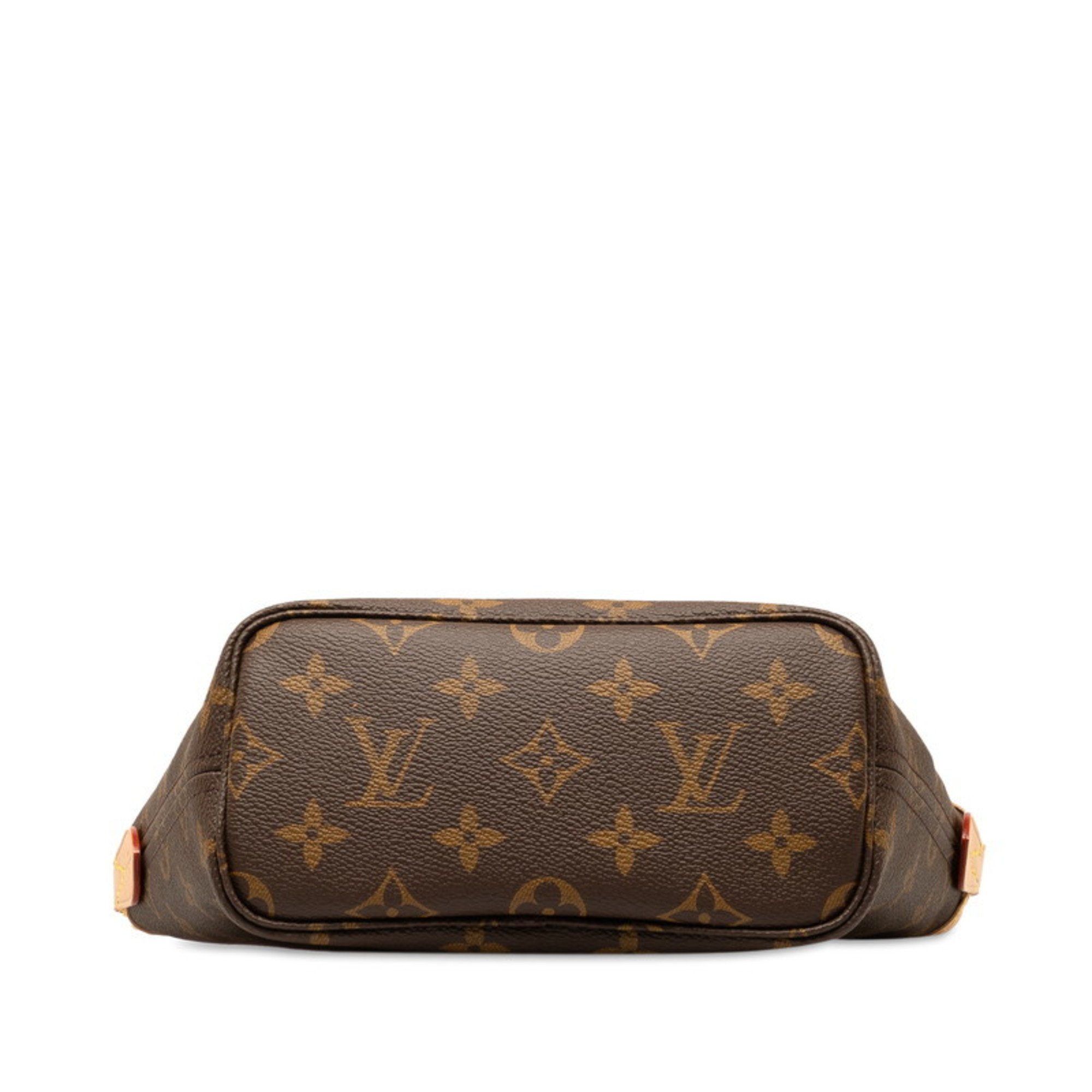 Louis Vuitton Monogram Neverfull BB Handbag Shoulder Bag M46705 Brown PVC Leather Women's LOUIS VUITTON