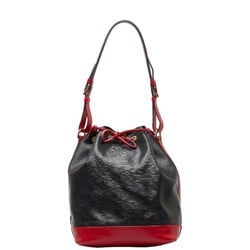 Louis Vuitton Epi Noe Shoulder Bag Tote M44017 Noir Castilian Red Black Leather Women's LOUIS VUITTON