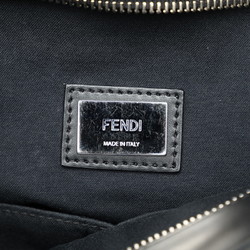 FENDI Monster Tote Bag Shoulder 8BH185 Black Leather Women's