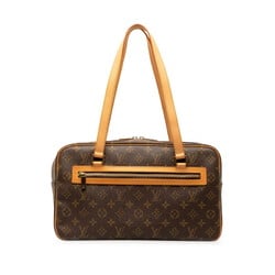 Louis Vuitton Monogram Cite GM Handbag Shoulder Bag M51181 Brown PVC Leather Women's LOUIS VUITTON