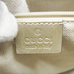Gucci Sukey 247902 Women's Leather,GG Canvas Handbag,Shoulder Bag Beige,Brown,Gold