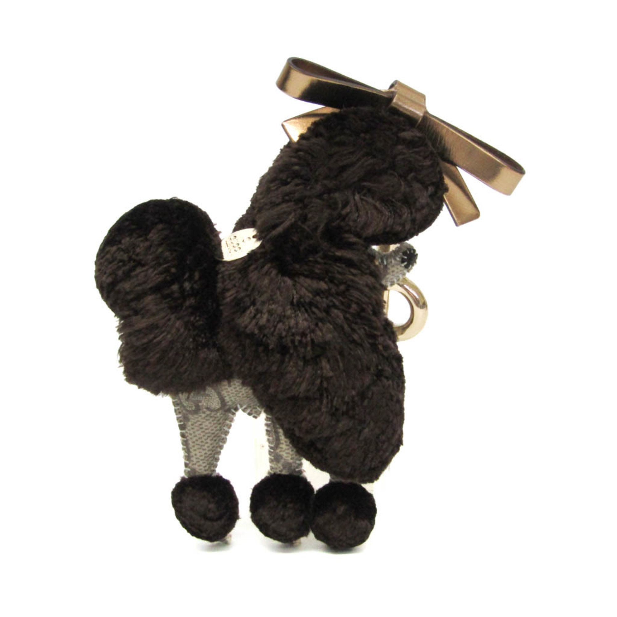 Gucci GG Supreme Guccioli Poodle Lulu Keyring (Beige,Brown,Dark Brown)