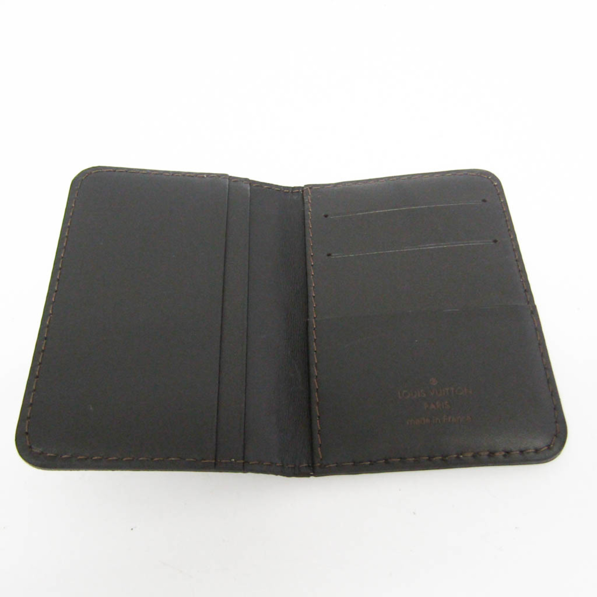 Louis Vuitton Organizer De Poche M92997 Utah Leather Card Case Coffee