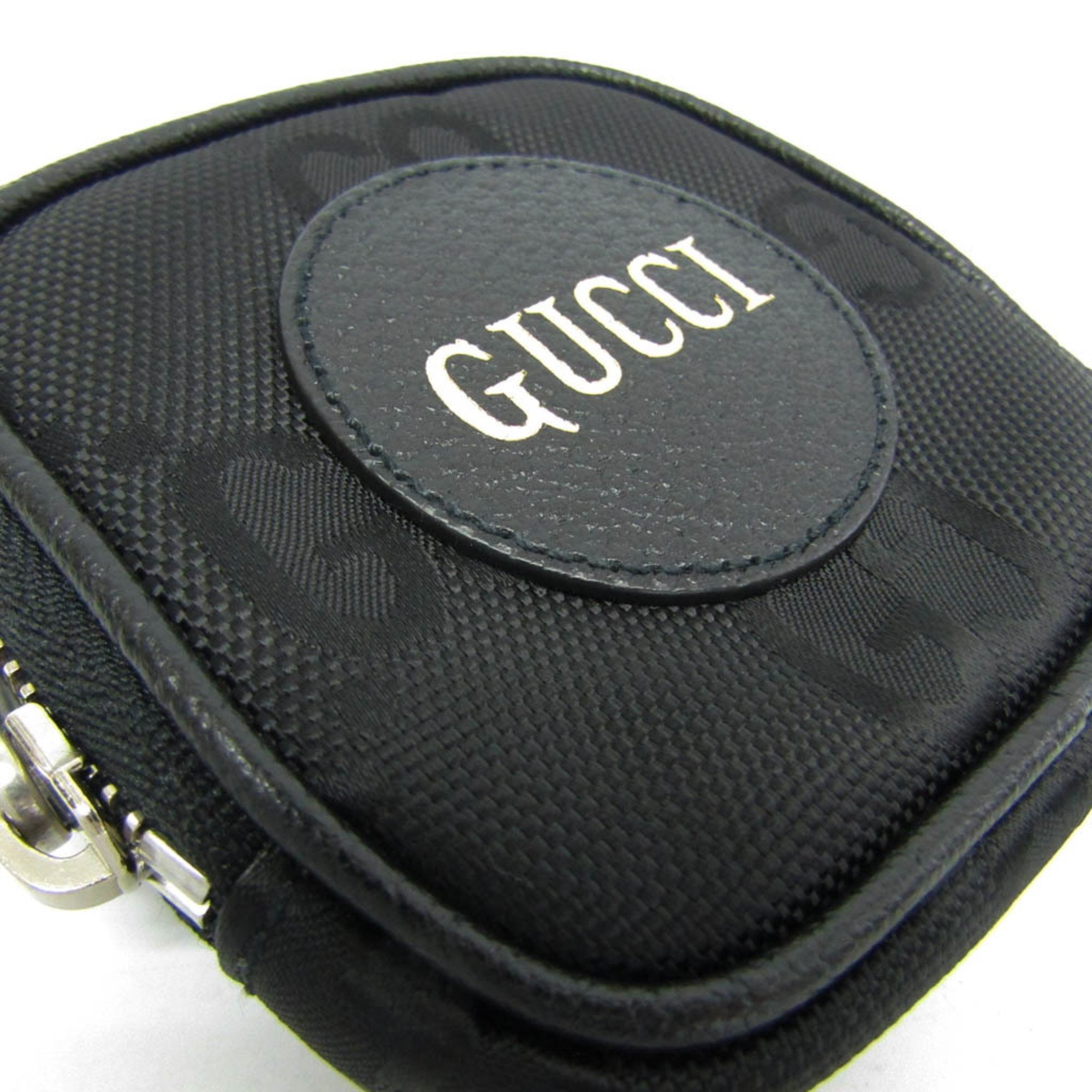 Gucci Off The Grid 645060 Women,Men Canvas,Leather Coin Purse/coin Case Black